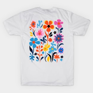 Floral Aura Tee - Mystical Abstract Design - Women's Fashion Shirt T-Shirt